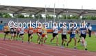 Soon after start of the senior mens 1500 metres, Northern Senior and Under-20 Champs, Sport City, Manchester. Photo: David T. Hewitson/Sports for All Pics